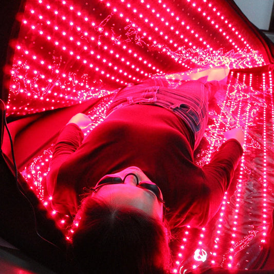 Whole Body Infrared Sauna Capsule Sleep Therapy Light Bag Red Light Therapy Sleep Bed