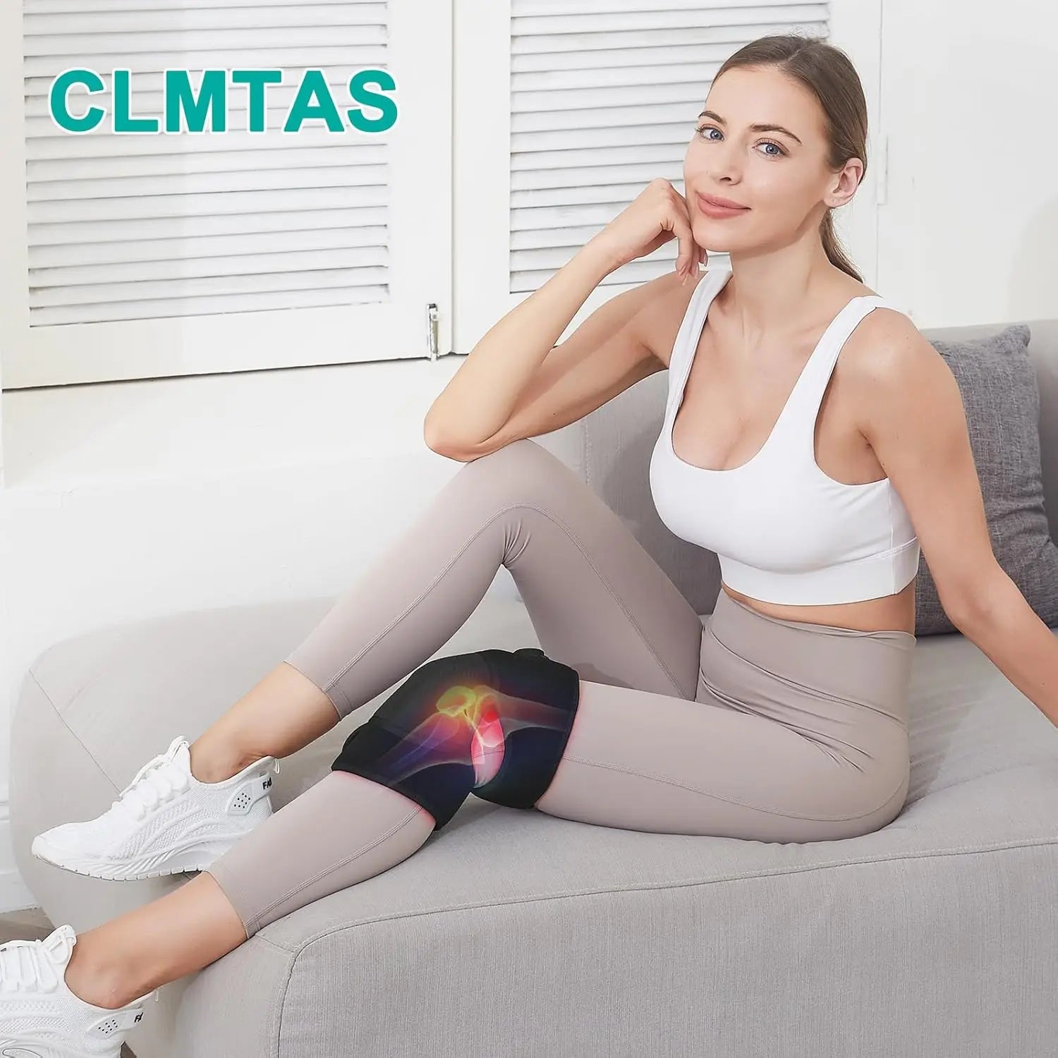 Red Light Therapy Pad Knee LED Infrared Mat Lamp for Shoulder Relax Pain Relieve Health Care Portable Home Use Red Light Device